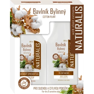 Naturalis Cotton Flower Dare упаковка 2 x 350 мл