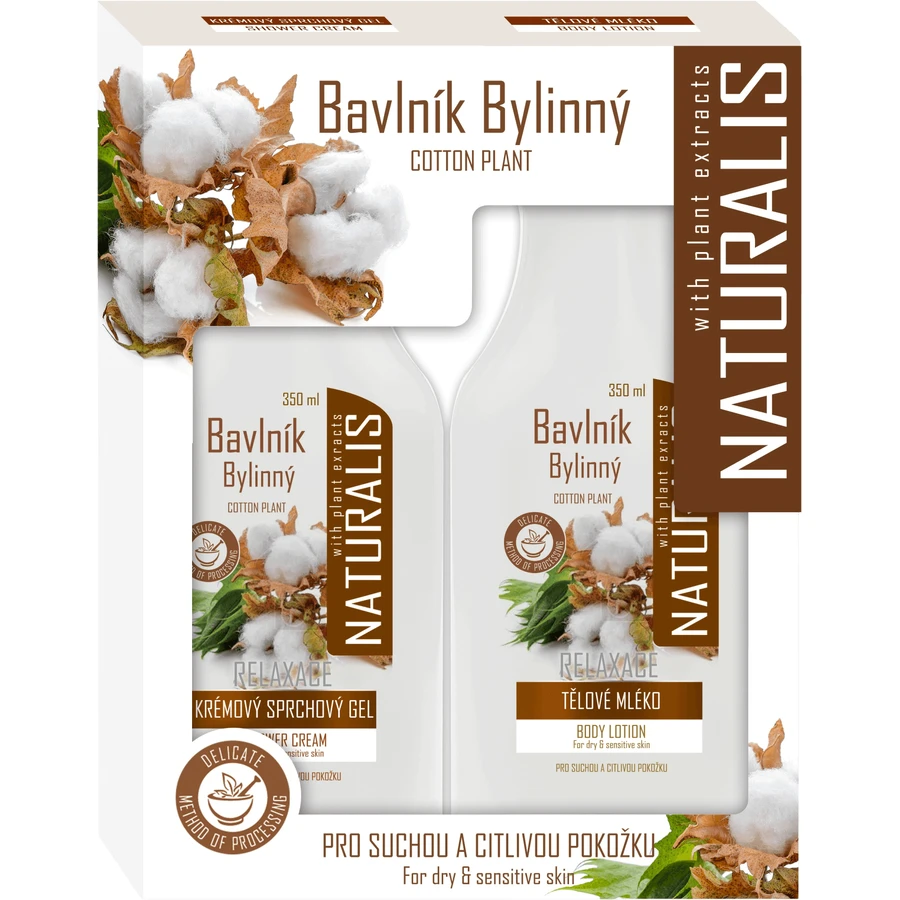 Naturalis Cotton Flower Dare упаковка 2 x 350 мл: ціни та характеристики