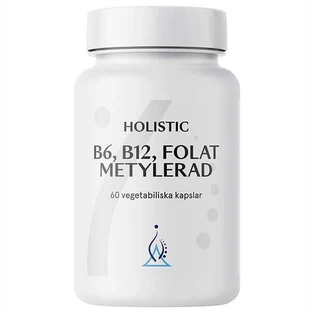 Holistic B6, B12, фолат Метилерад, 60 капсул