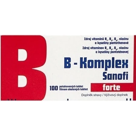 В-комплекс Зентіва форте 100 табл 1×100 табл, вітамін В: ціни та характеристики
