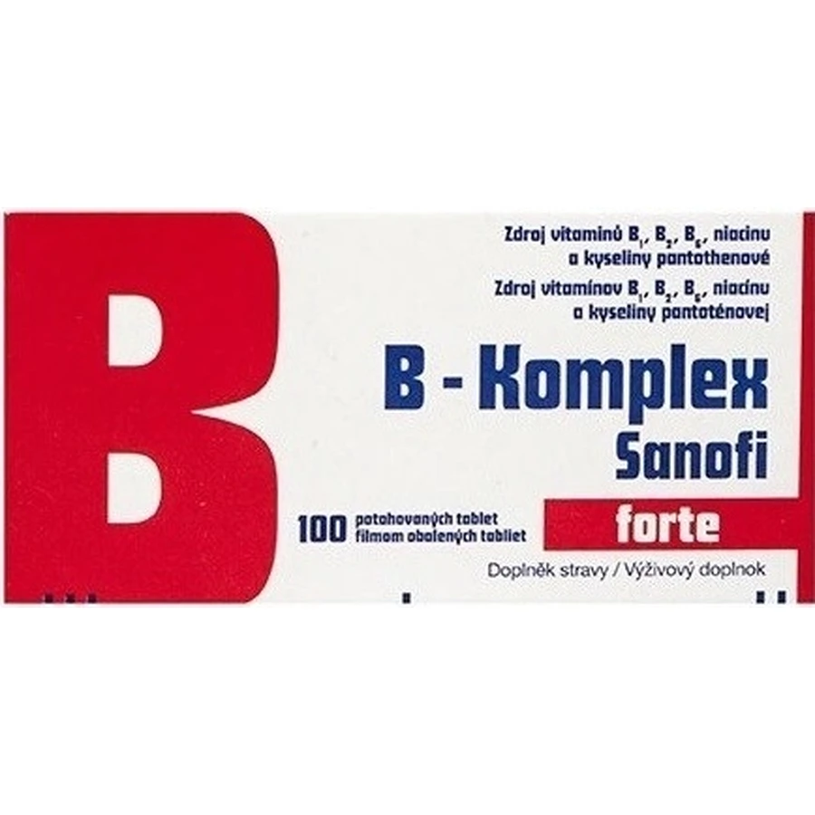 В-комплекс Зентіва форте 100 табл 1×100 табл, вітамін В: ціни та характеристики