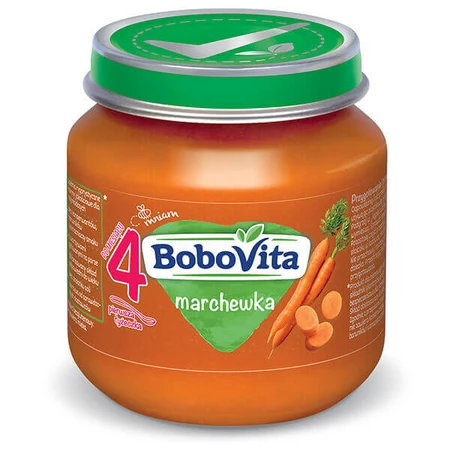 BoboVita Ланч, морква, після 4 місяців, 125 г: ціни та характеристики