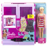 Гардероб та набір для ляльки Барбі, Barbie