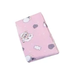 Пелюшка дитяча м'яка, модель Oita Pink, 150x100 см, Baltic Bebe