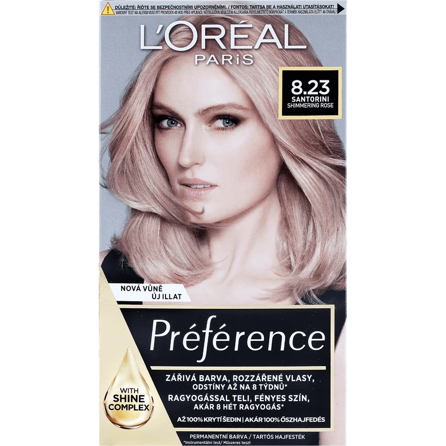 L'Oréal Paris Фарба для волосся Récital Préférence Відтінок: 8.23 Мерехтлива троянда: ціни та характеристики