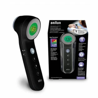Безконтактний термометр Age Precision Black Edition, Braun