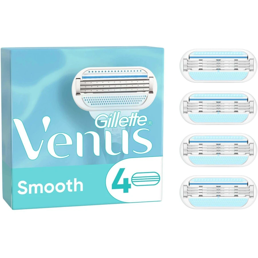 Gillette Venus Venus Smooth Сменные головки 4 шт.: цены и характеристики