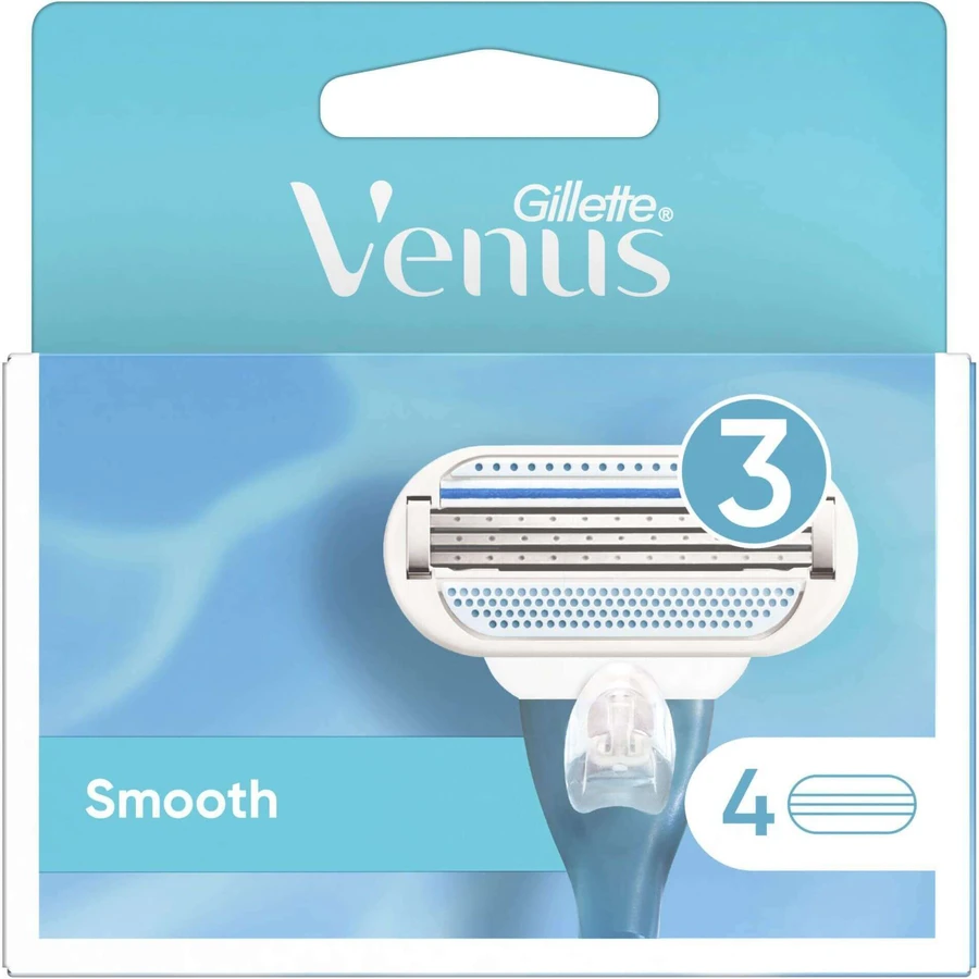 Gillette Venus Venus Smooth Сменные головки 4 шт.: цены и характеристики