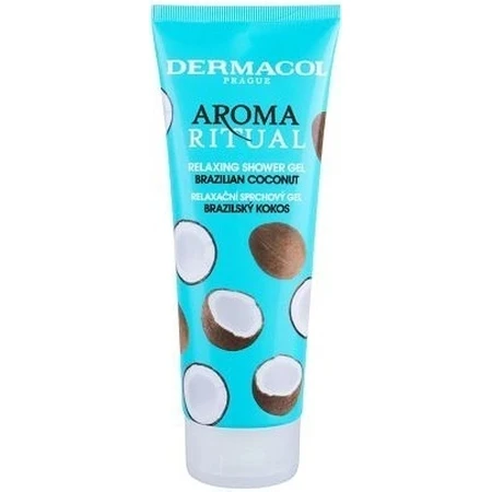 Гель для душу Dermacol Aroma Ritual розслабляючий бразильський кокос 1×250 мл, з кокосовою олією: ціни та характеристики