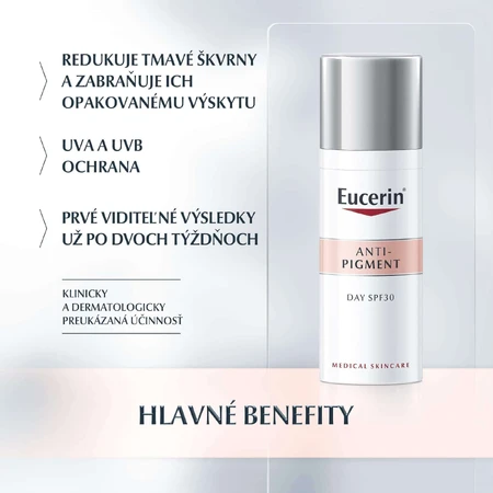 Eucerin ANTI-PIGMENT Денний крем SPF30 50 мл: ціни та характеристики