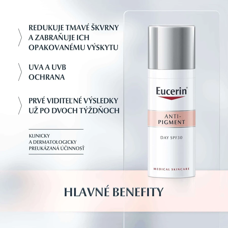 Eucerin ANTI-PIGMENT Денний крем SPF30 50 мл: ціни та характеристики