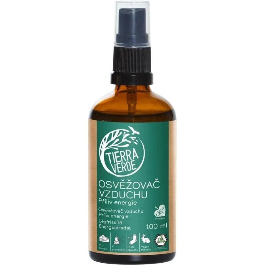 Tierra Verde Bio Fresheners Bio Inflow Energy 1×100мл, освіжувач повітря: ціни та характеристики
