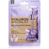 L'Oréal Paris Hyaluron Specialist plumping hydrating textile mask 28 g