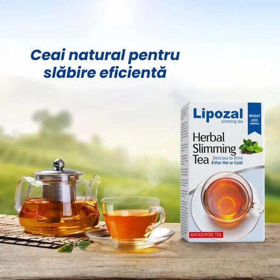 Чай для похудения Lipozal, 100 г, Canadian Farmaceuticals: цены и характеристики