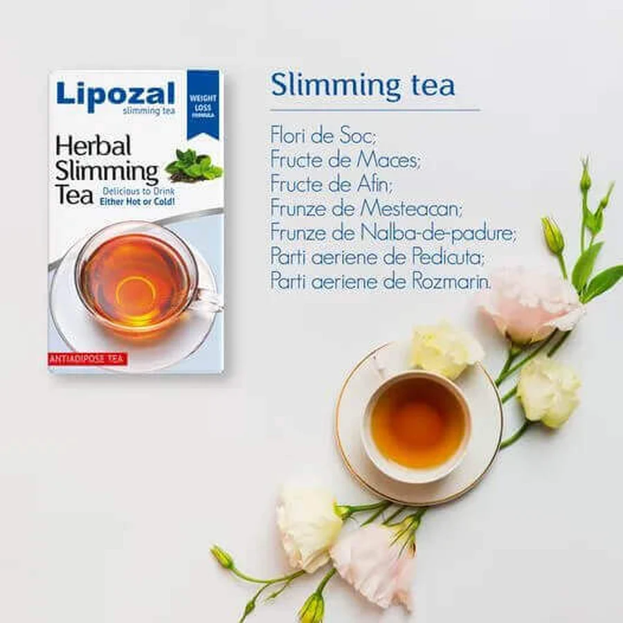 Чай для похудения Lipozal, 100 г, Canadian Farmaceuticals: цены и характеристики