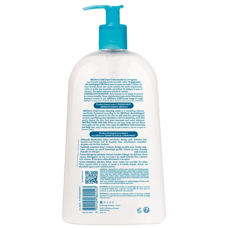 Bioderma ABCDerm Cold Cream Крем для умывания, 1000 мл: цены и характеристики