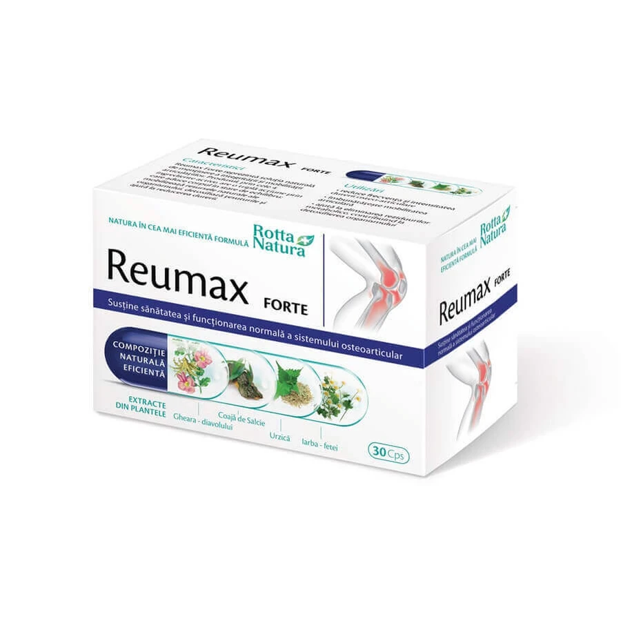 Reumax Forte, 30 капсул, Rotta Natura: цены и характеристики