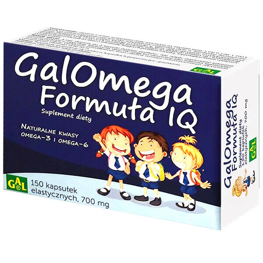 GAL Галомега Формула IQ, 150 гнучких капсул: ціни та характеристики