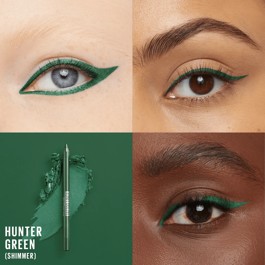 Maybelline New York Tatoo гелевий олівець Hunter зелений гелевий олівець: ціни та характеристики