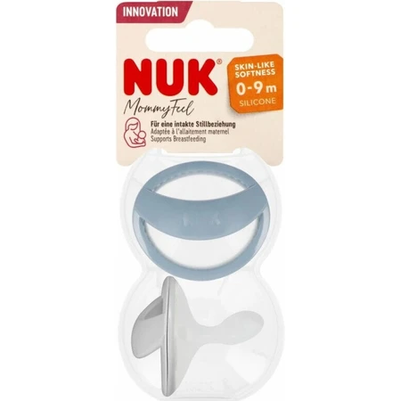 NUK Пустышка MommyFeel 0-9 м BOX 1×2 шт, соска: цены и характеристики