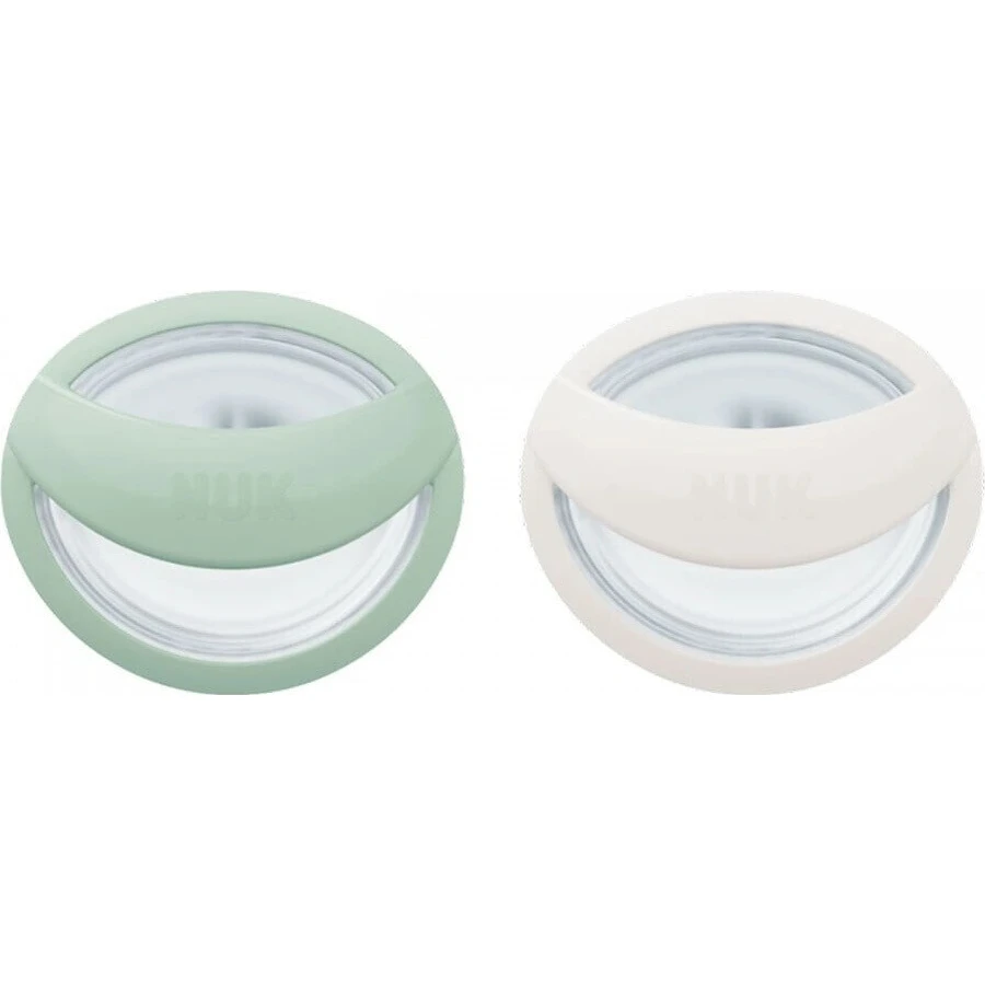 NUK Пустышка MommyFeel 0-9 м BOX 1×2 шт, соска: цены и характеристики