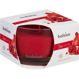 Bolsius Aromatic 2.0 Glass 90x63mm Pomegranate, ароматическая свеча 1×1 шт, ароматическая свеча