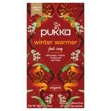 Pukka Winter Warmer Organic, фруктово-трав'яний чай, імбир, ройбуш, гранат і аніс, 1,9 г х 20 пакетиків