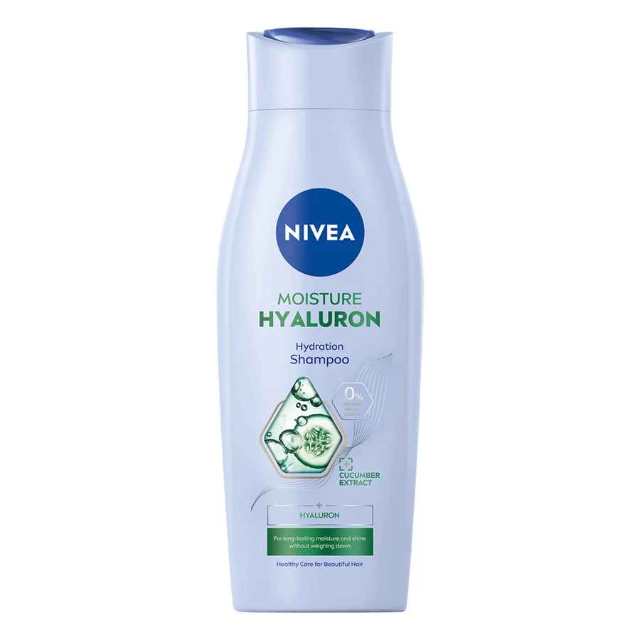 Зволожуючий шампунь Nivea з гіалуроновою кислотою, 400 мл: ціни та характеристики