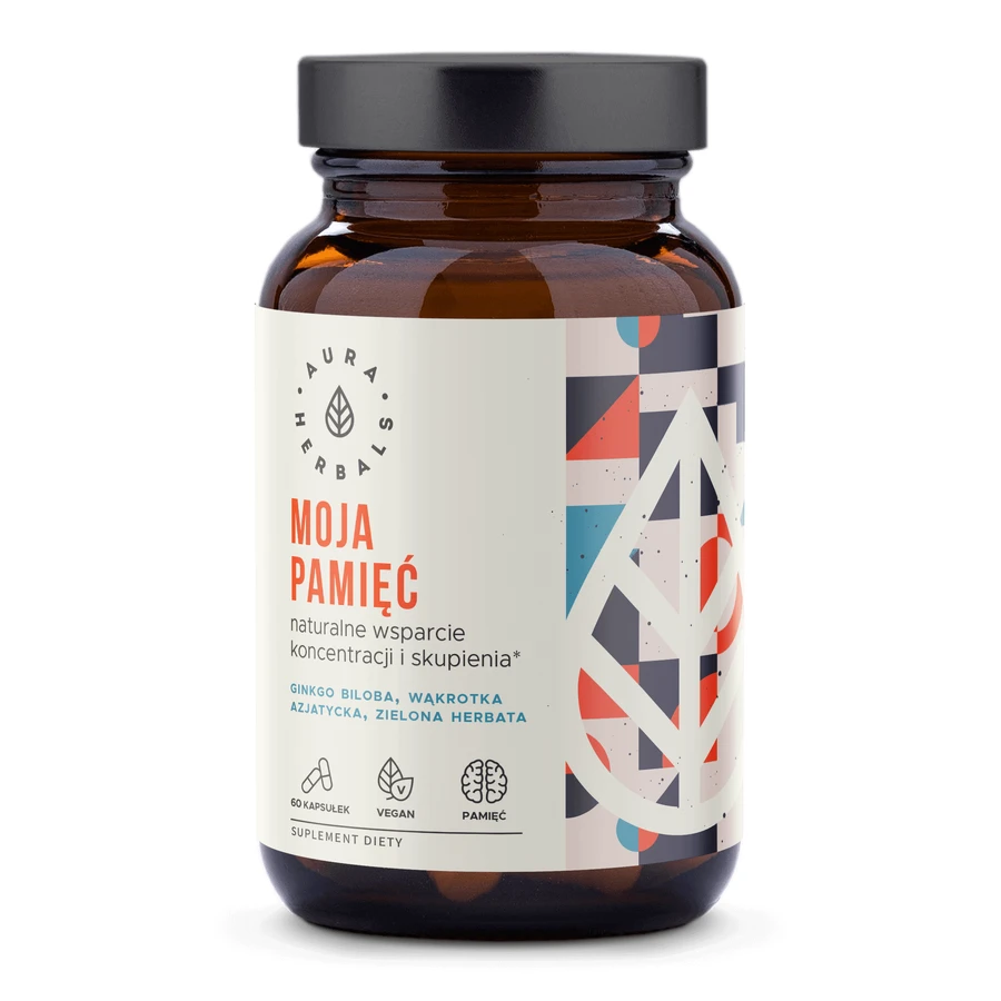 Aura Herbals My Pami Натуральна підтримка для концентрації та зосередженості, 60 капсул: ціни та характеристики
