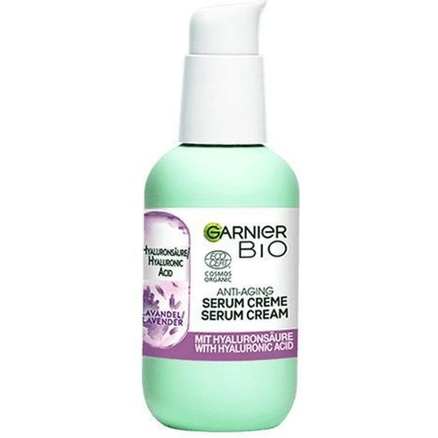 Garnier BIO Антивозрастная крем-сыворотка с эфирным маслом лаванды 30 мл: цены и характеристики
