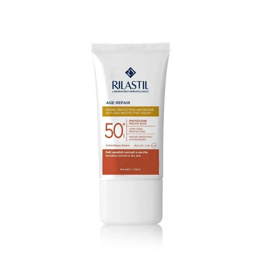 RILASTIL SUN SYSTEM - Восстанавливающий крем SPF 50+ x 40 мл: цены и характеристики