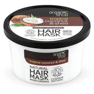 Natura Siberica Organic Shop - Кокос и ирис - Маска для волос 250 мл