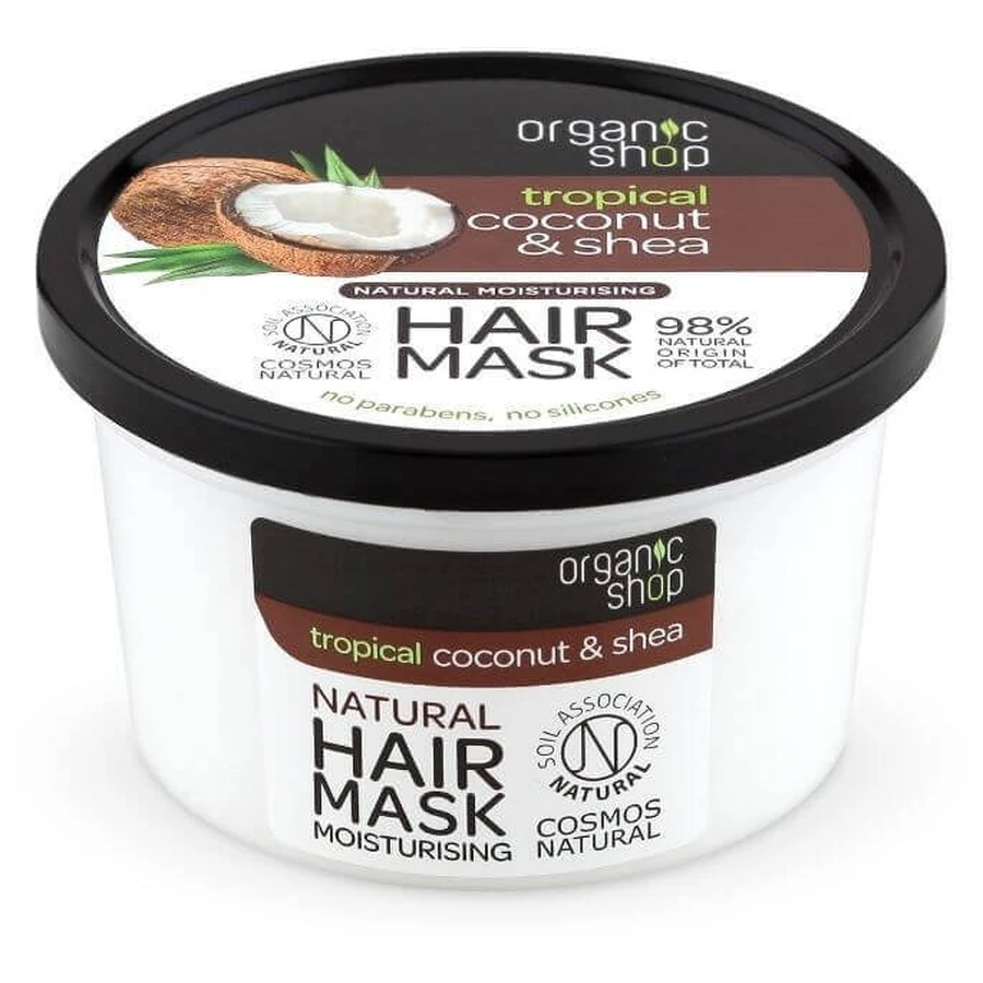Natura Siberica Organic Shop - Кокос и ирис - Маска для волос 250 мл: цены и характеристики