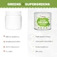 Blendea Supergreens BIO 5 зеленых суперфудов 90 г