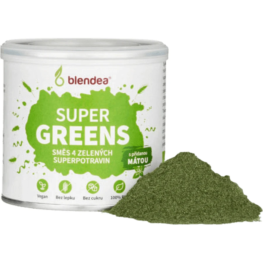 Blendea Supergreens BIO 5 зеленых суперфудов 90 г: цены и характеристики