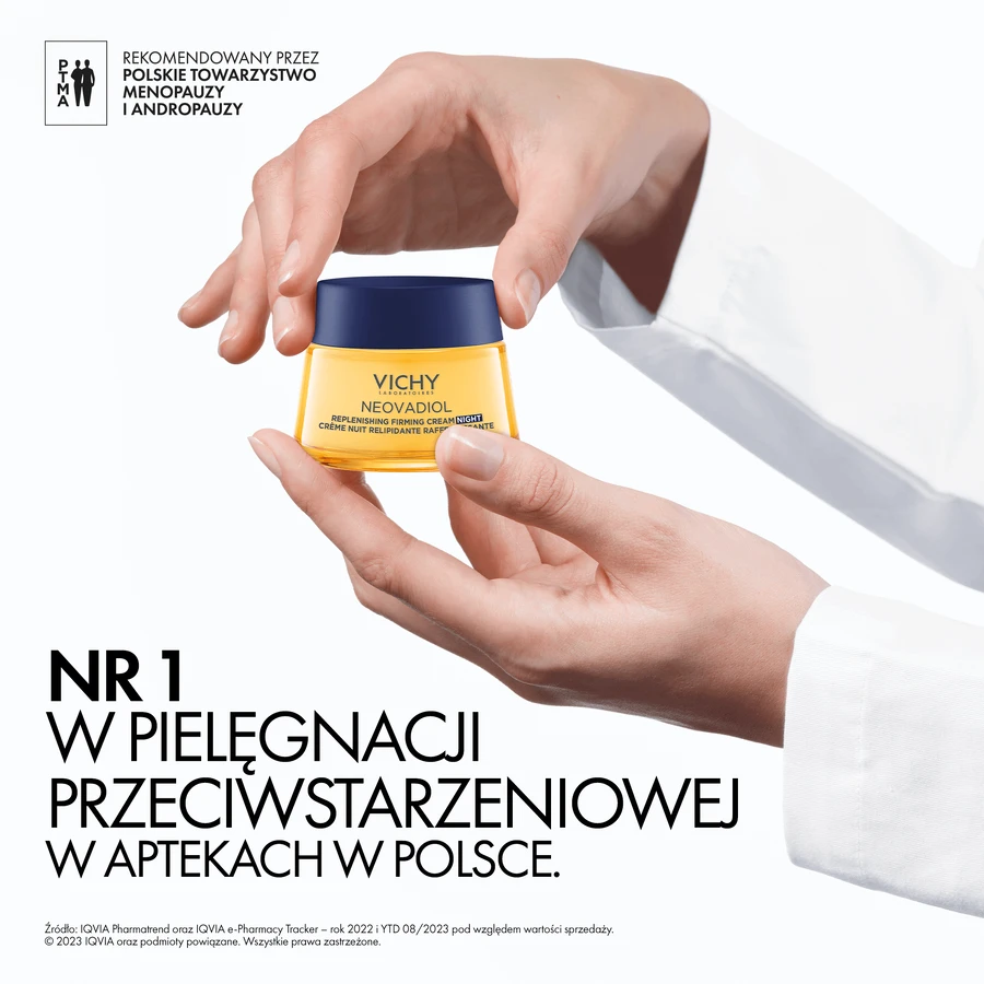 Vichy, Нічний крем для обличчя після менопаузи Neovadiol, 50 мл: ціни та характеристики