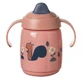 Чашка-непроливайка з кришкою та накривкою, + 6 місяців, рожева, Tommee Tippee