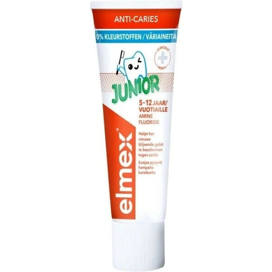 ELMEX JUNIOR TOOTH PASTE 1×75 мл, детская зубная паста: цены и характеристики