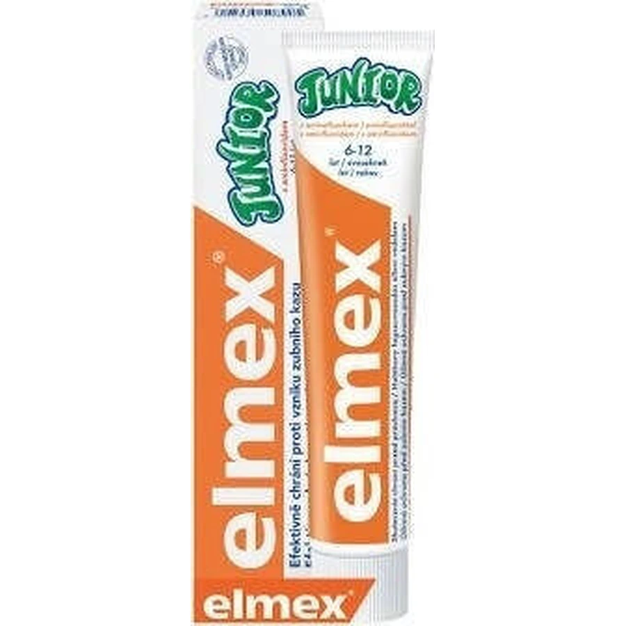 ELMEX JUNIOR TOOTH PASTE 1×75 мл, детская зубная паста: цены и характеристики