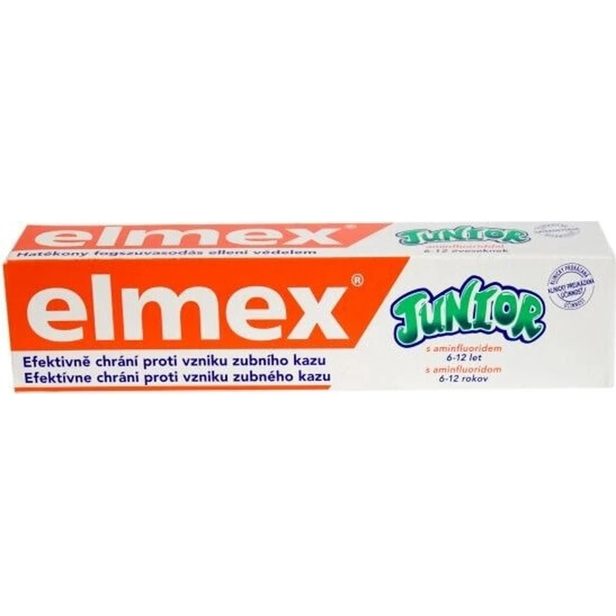 ELMEX JUNIOR TOOTH PASTE 1×75 мл, детская зубная паста: цены и характеристики