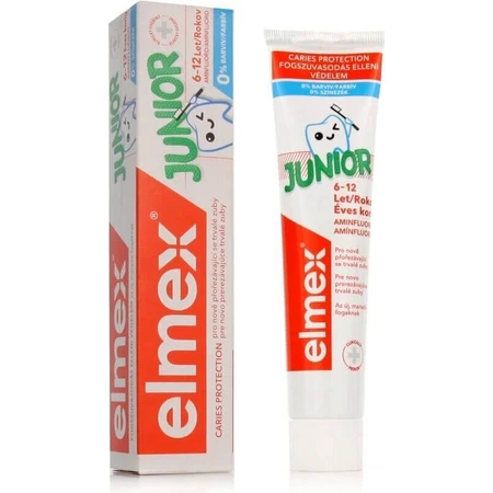 ELMEX JUNIOR TOOTH PASTE 1×75 мл, детская зубная паста: цены и характеристики