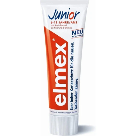 ELMEX JUNIOR TOOTH PASTE 1×75 мл, детская зубная паста: цены и характеристики