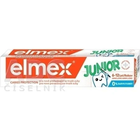 ELMEX JUNIOR TOOTH PASTE 1×75 мл, детская зубная паста: цены и характеристики