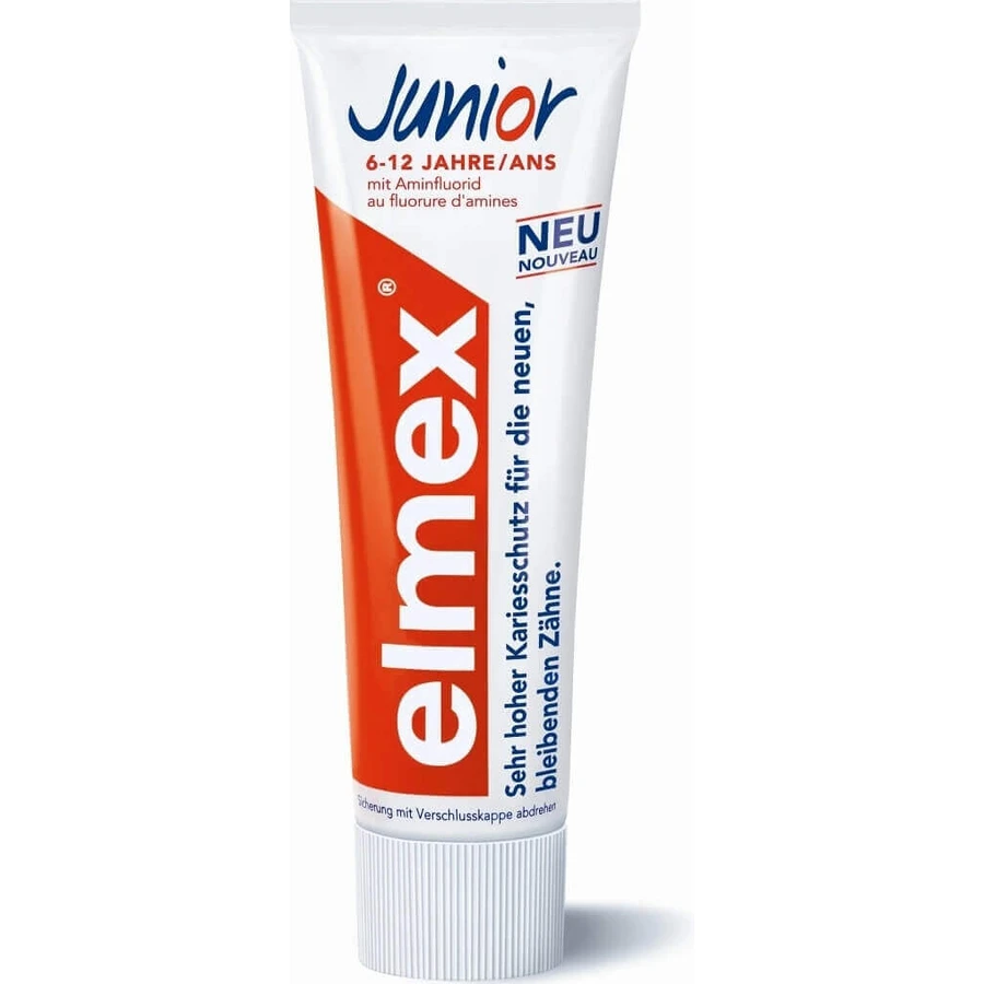 ELMEX JUNIOR TOOTH PASTE 1×75 мл, детская зубная паста: цены и характеристики