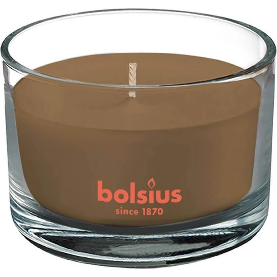 Bolsius Aromatic 2.0 Glass Apple Cinammon ароматическая свеча 1×1 шт, размер 90 x 63 мм: цены и характеристики
