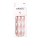 Impress Fake Nails, Awestruck Medium Almond, Kiss