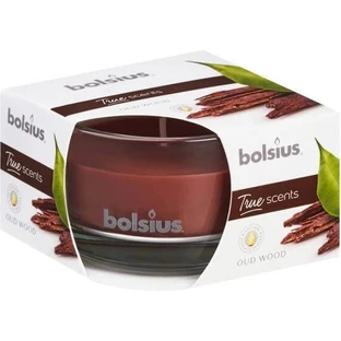 Bolsius Aromatic 2.0 Glass 80x50mm Oud wood, ароматическая свеча 1×1 шт, ароматическая свеча