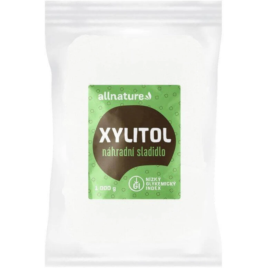 Allnature Xylitol - березовий цукор, 1000 г: ціни та характеристики