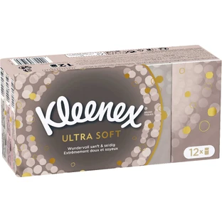 Салфетки Kleenex® Ultra Soft Hanks 12 x 9 шт.