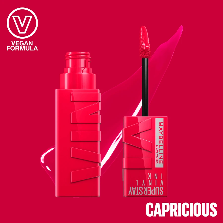 Рідка помада Maybelline New York Superstay Vinyl Ink 45 Capricious, 4,2 мл: ціни та характеристики